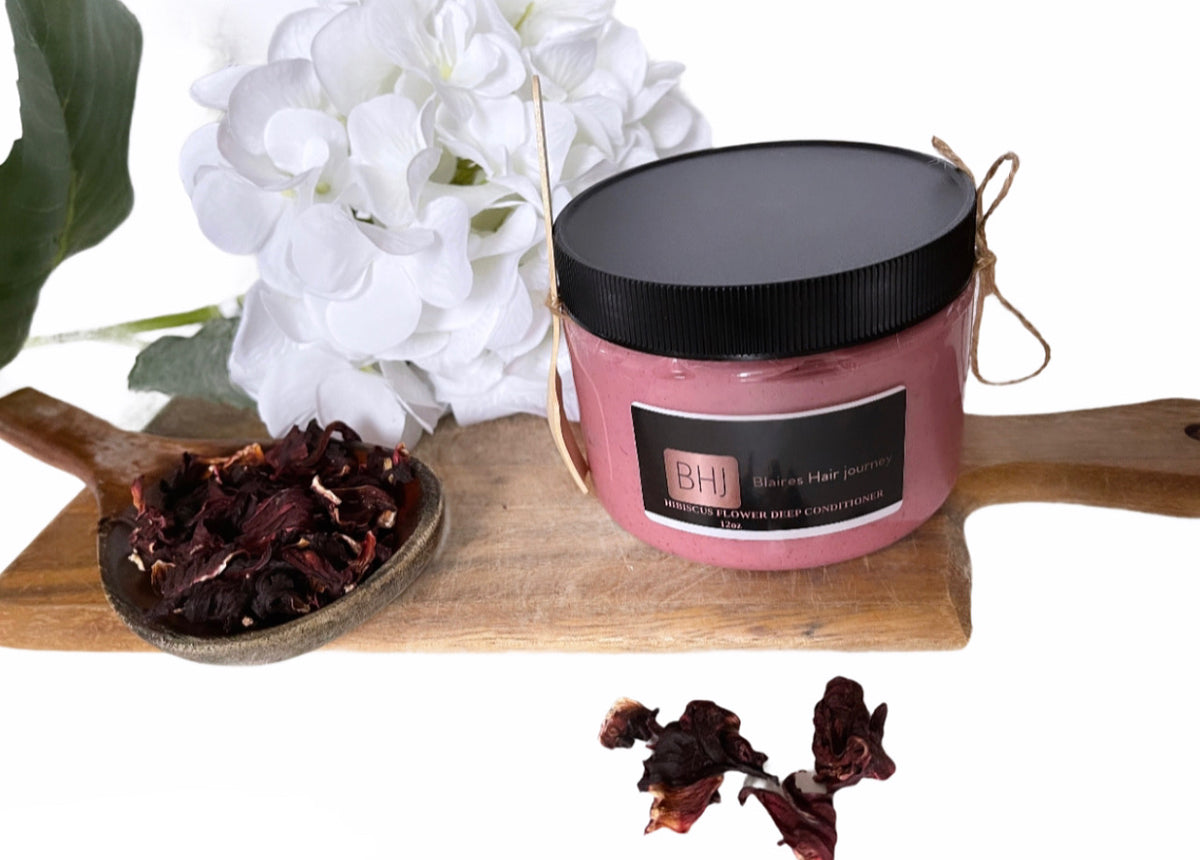 HIBISCUS FLOWER DEEP CONDITIONER – Blaires Hair Journey